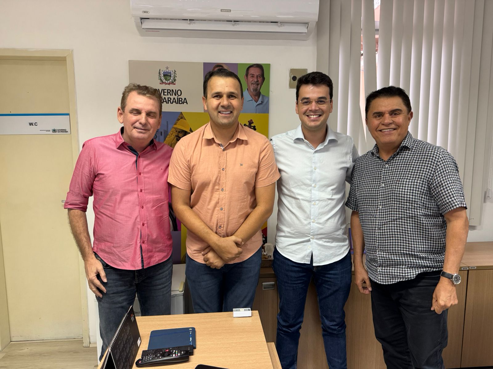 Aldo Andrade tem audiências com secretarios de Infraestrutura e de saúde da Paraíba