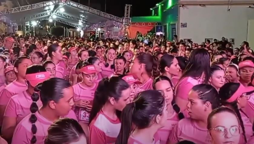 Mulheres Uiraunenses participam da “1ª Corrida Março mulher por elas” promovida pela prefeitura municipal