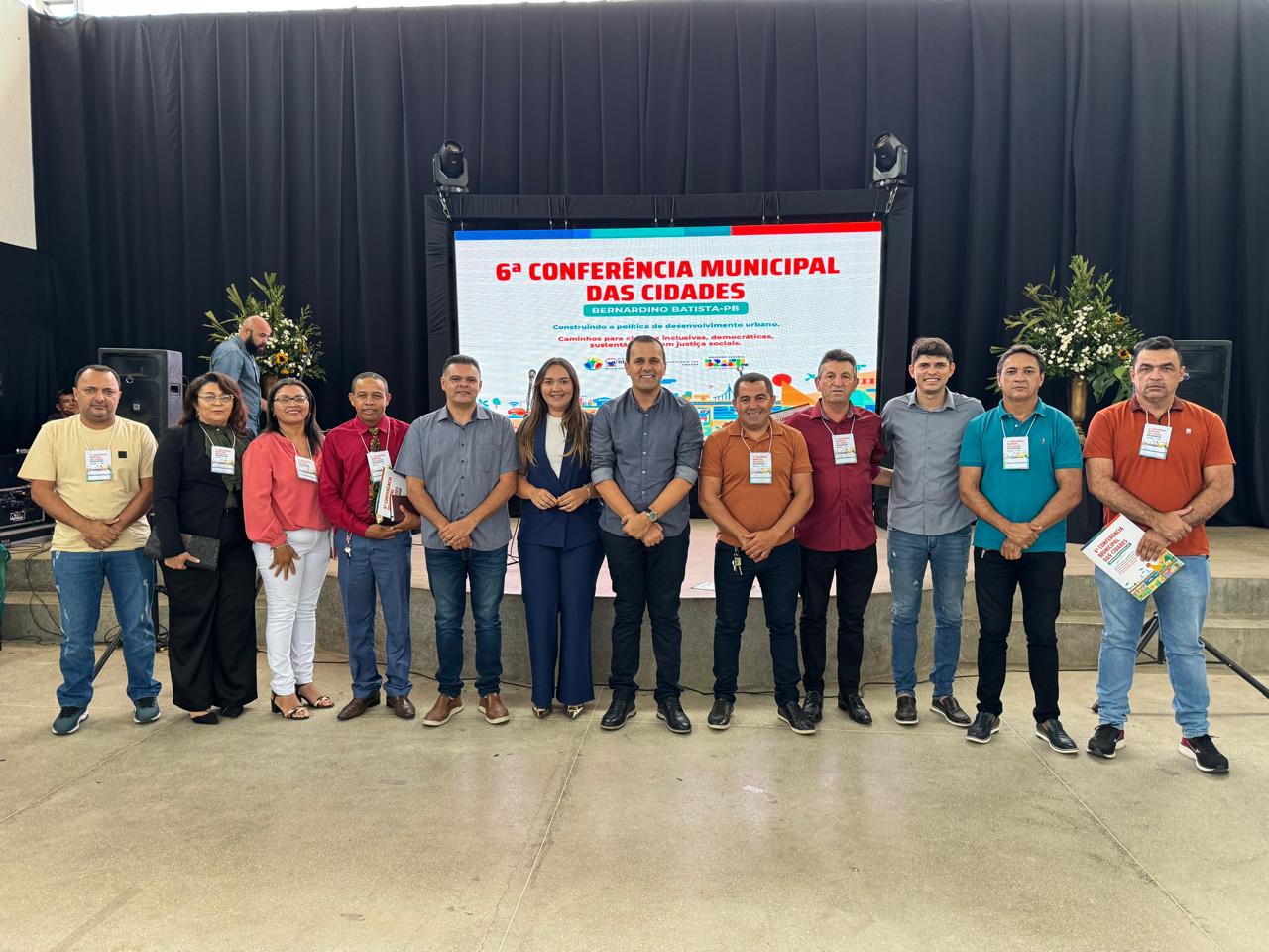 Prefeitura de Bernardino Batista realiza a 6ª Conferência Municipal das Cidades