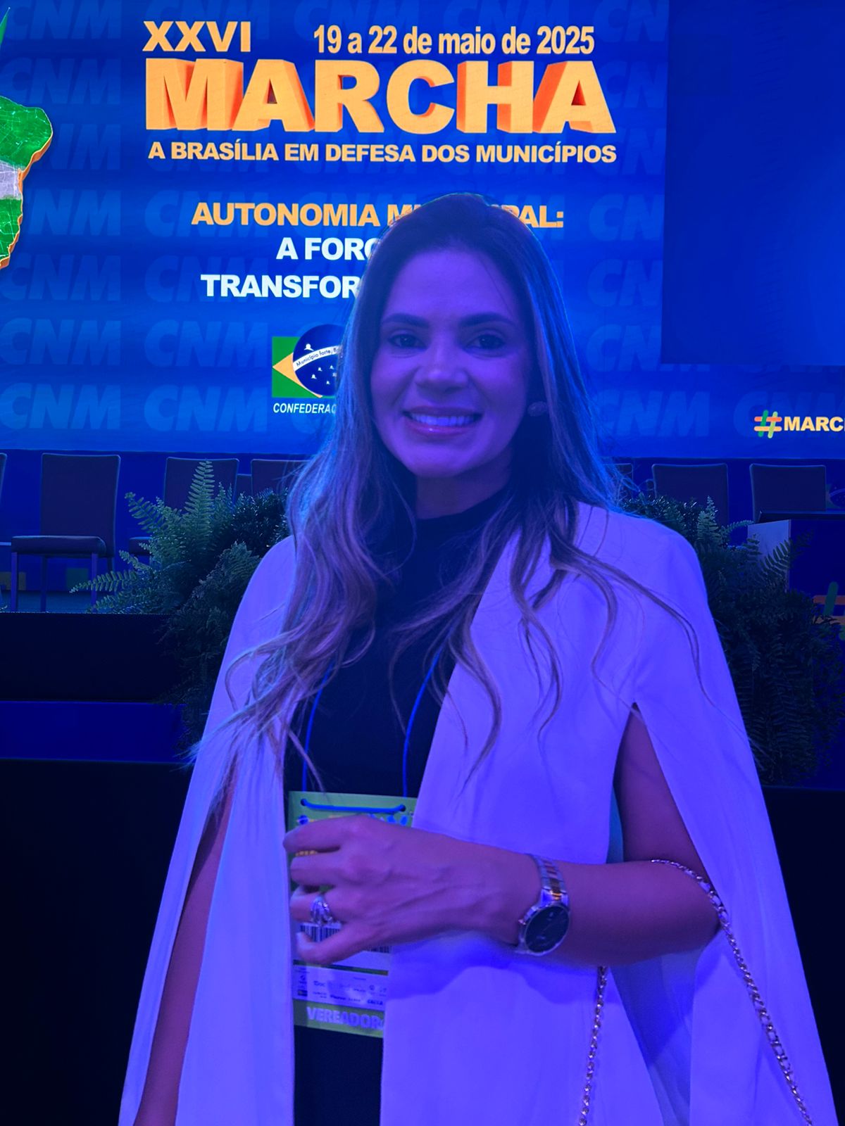 Priscila Fontes e vereadores de Luís Gomes acompanha comitiva do prefeito Tututa em Brasília
