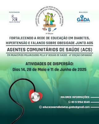 Grupo Gada intensifica ações e executa projetos na área da educação e saúde em municípios polarizados na região de Cajazeiras