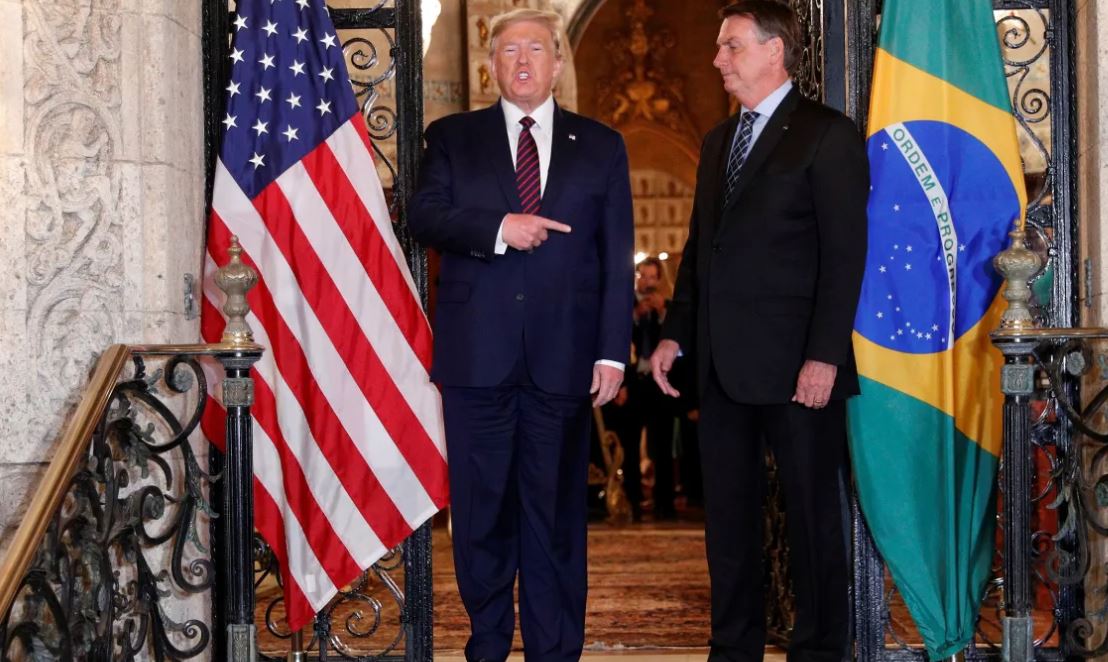 Bolsonaro agradece Trump e diz que processo tenta tirá-lo da política
