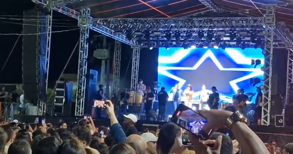Festa e multidão no encerramento do mês de julho em Luiz Gomes