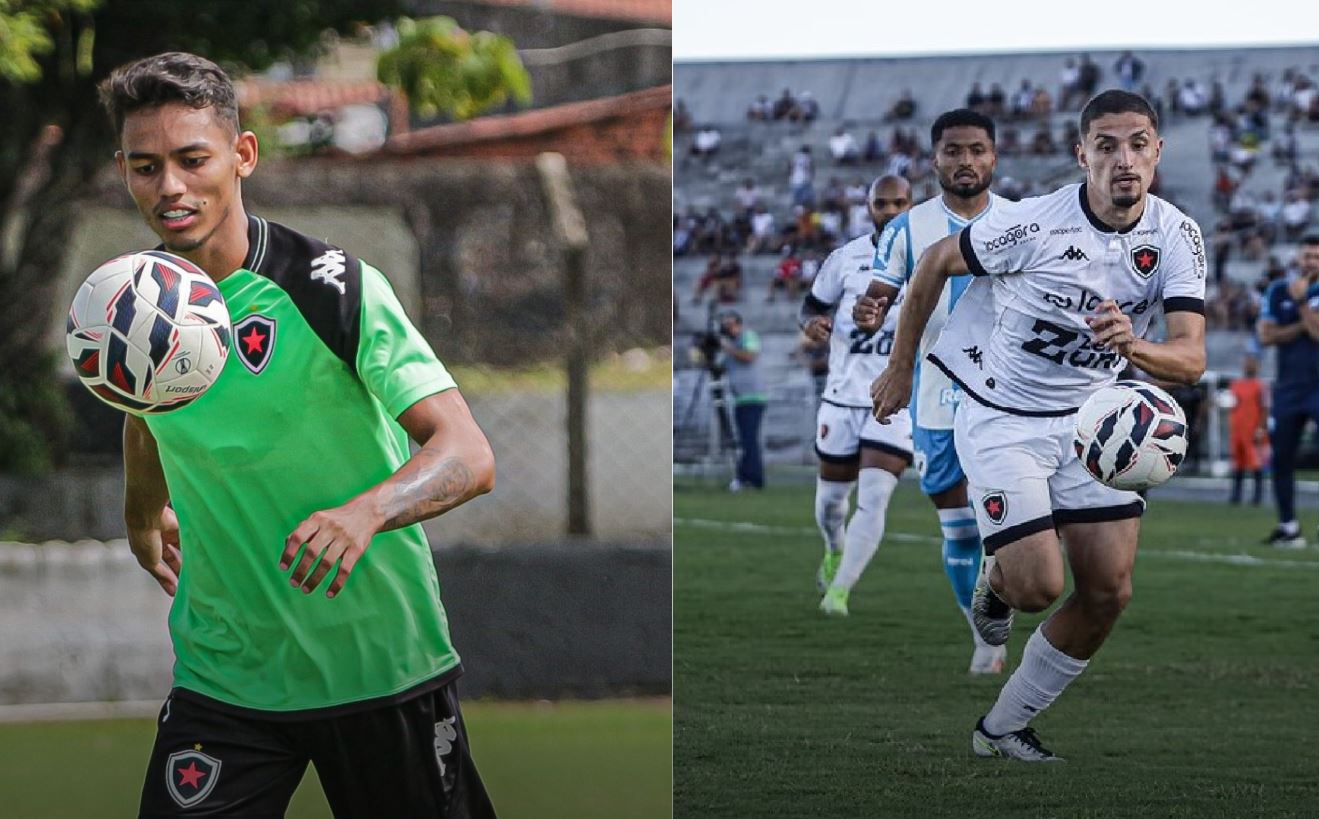 Emprestados ao Volta Redonda, dupla de volantes tem futuro incerto no Botafogo-PB