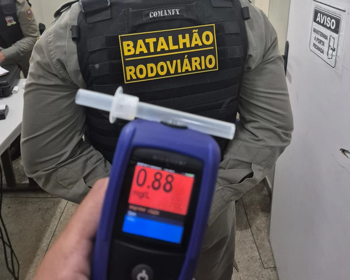 Condutores embriagados e sem habilitação são presos em blitz