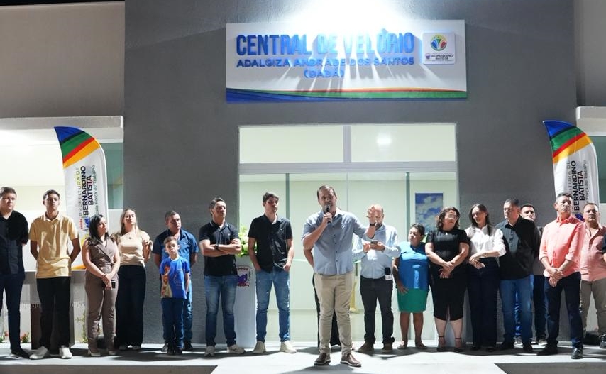 Prefeitura inaugura central de velórios no cemitério público de Bernardino Batista