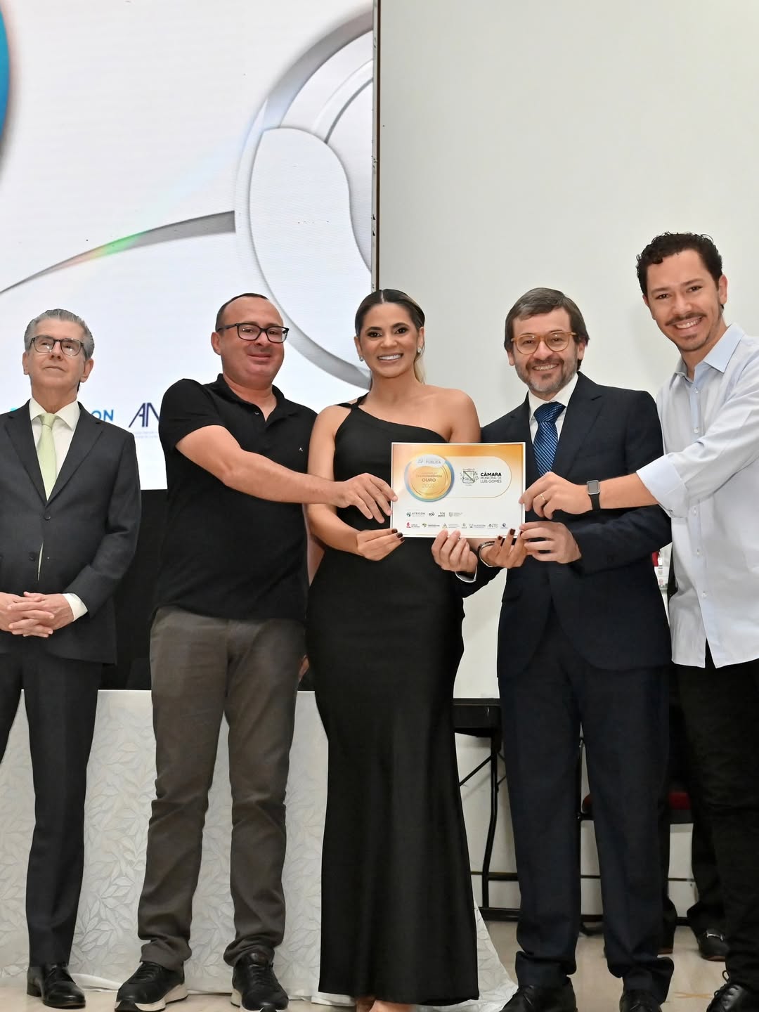Câmara Municipal de Luís Gomes recebe Selo Ouro em Transparência Pública em solenidade no TCE-RN