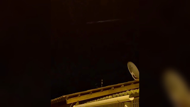 Luzes misteriosas no céu despertam curiosidade em Joca Claudino (PB); Moradores registram fenômeno de Lixo Espacial