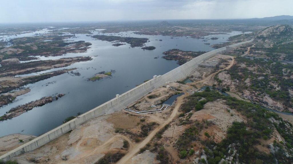 Barragem de Oiticica se torna o segundo maior reservatório do RN