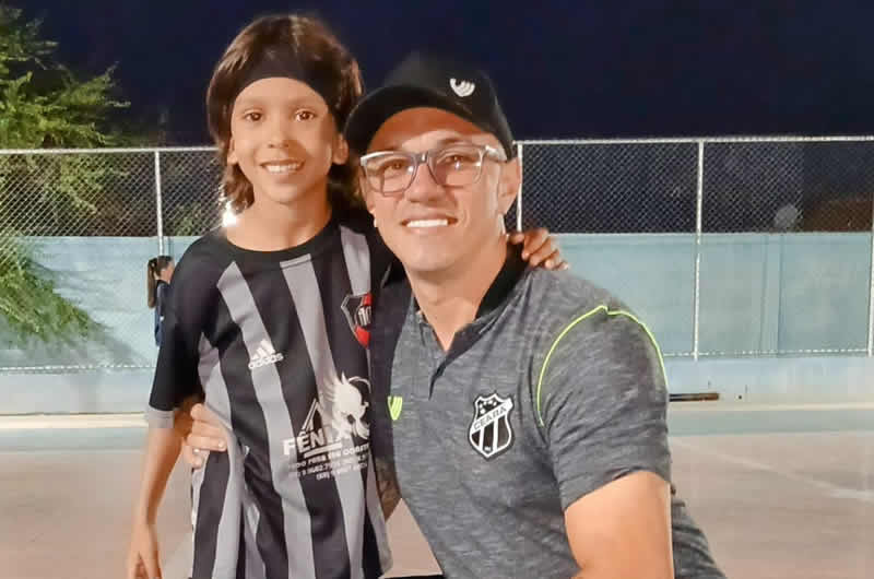 Aos 7 Anos, Apólo Cavalcante, de Poço Dantas-PB, é Aprovado pelo Ceará SC