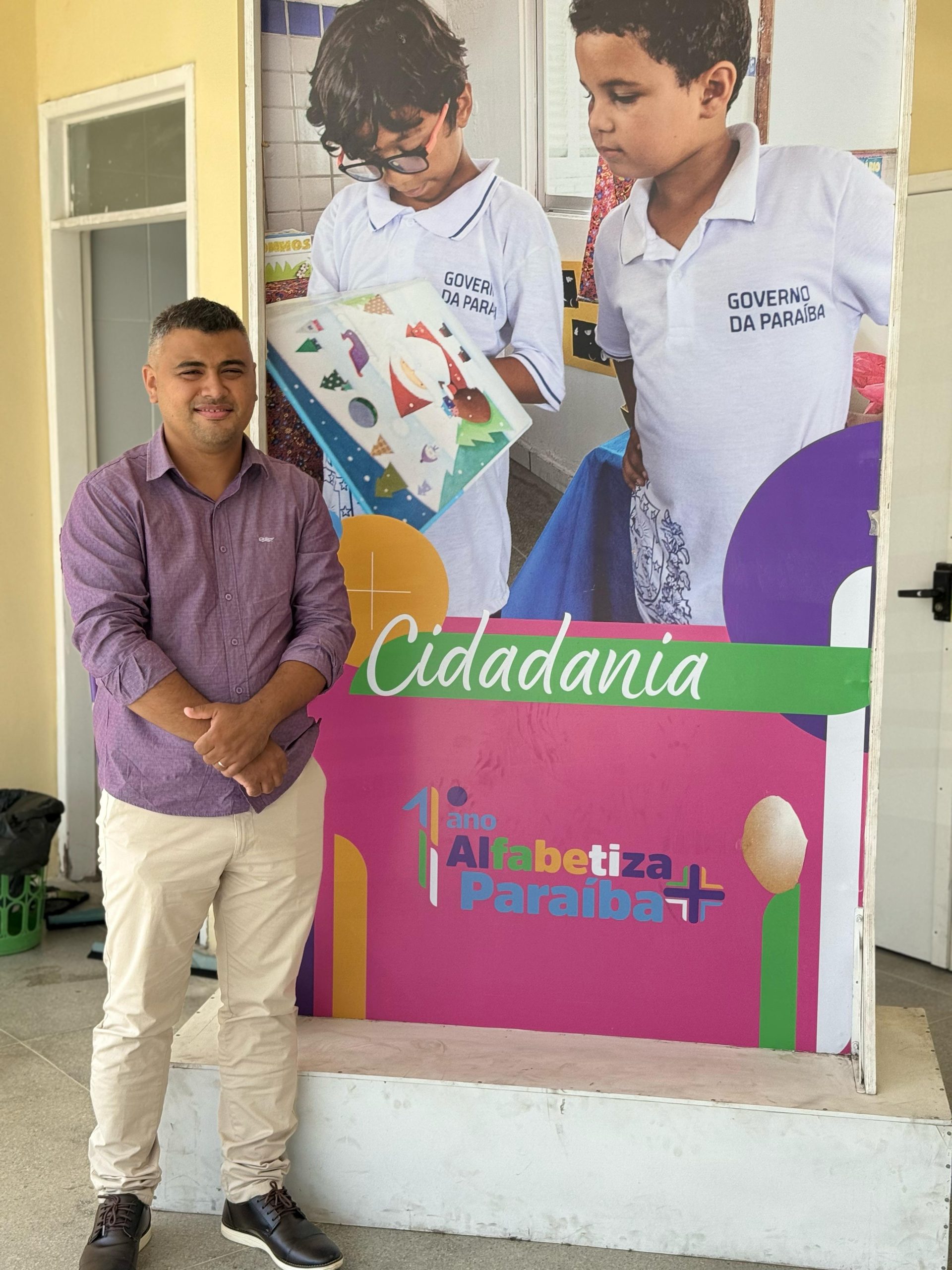 Secretário de educação de Bernardino Batista participa de evento em João Pessoa