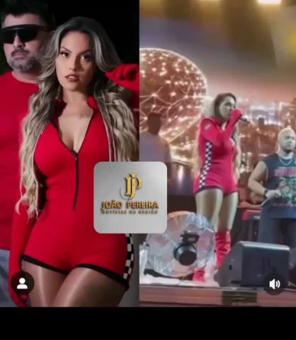 Yara Tchê interrompe show em Beberibe e critica policiais por uso de spray de pimenta