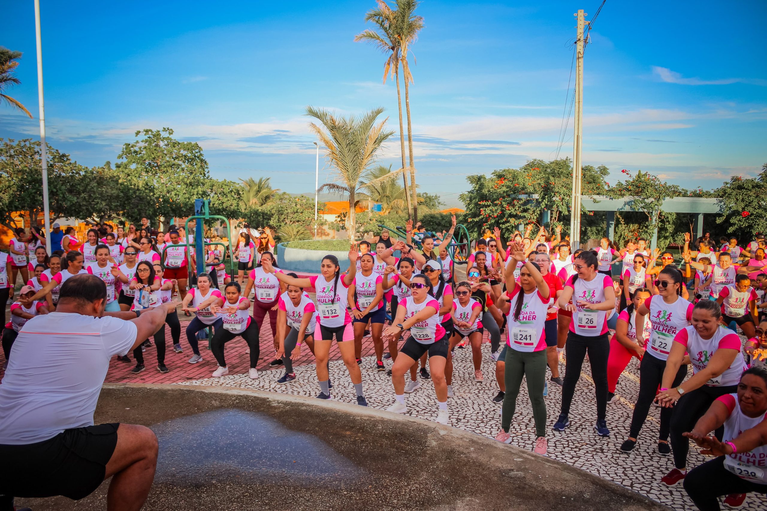 “Corrida da mulher” reúne 250 participantes num grande evento em Bernardino Batista