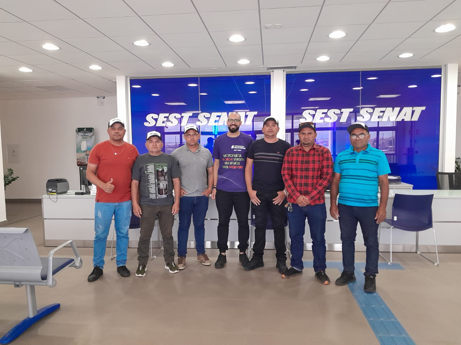 Motoristas do transporte escolar de Bernardino Batista participam de importante curso de formação