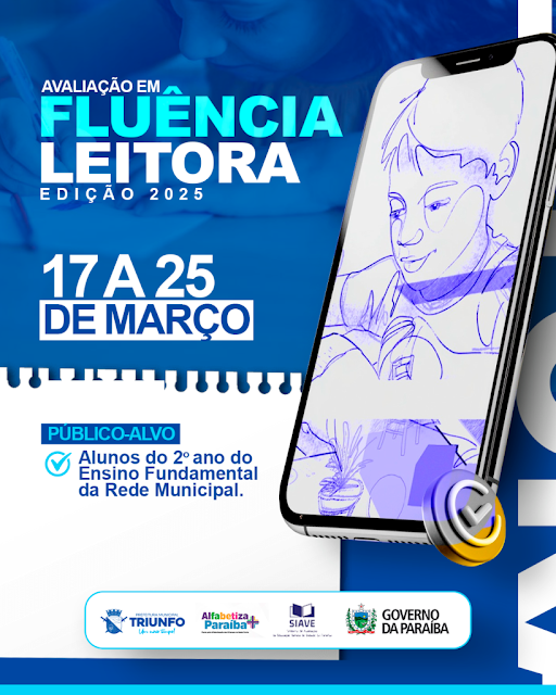 Triunfo/PB realiza Avaliação em Fluência Leitora para alunos do 2º ano do Ensino Fundamental