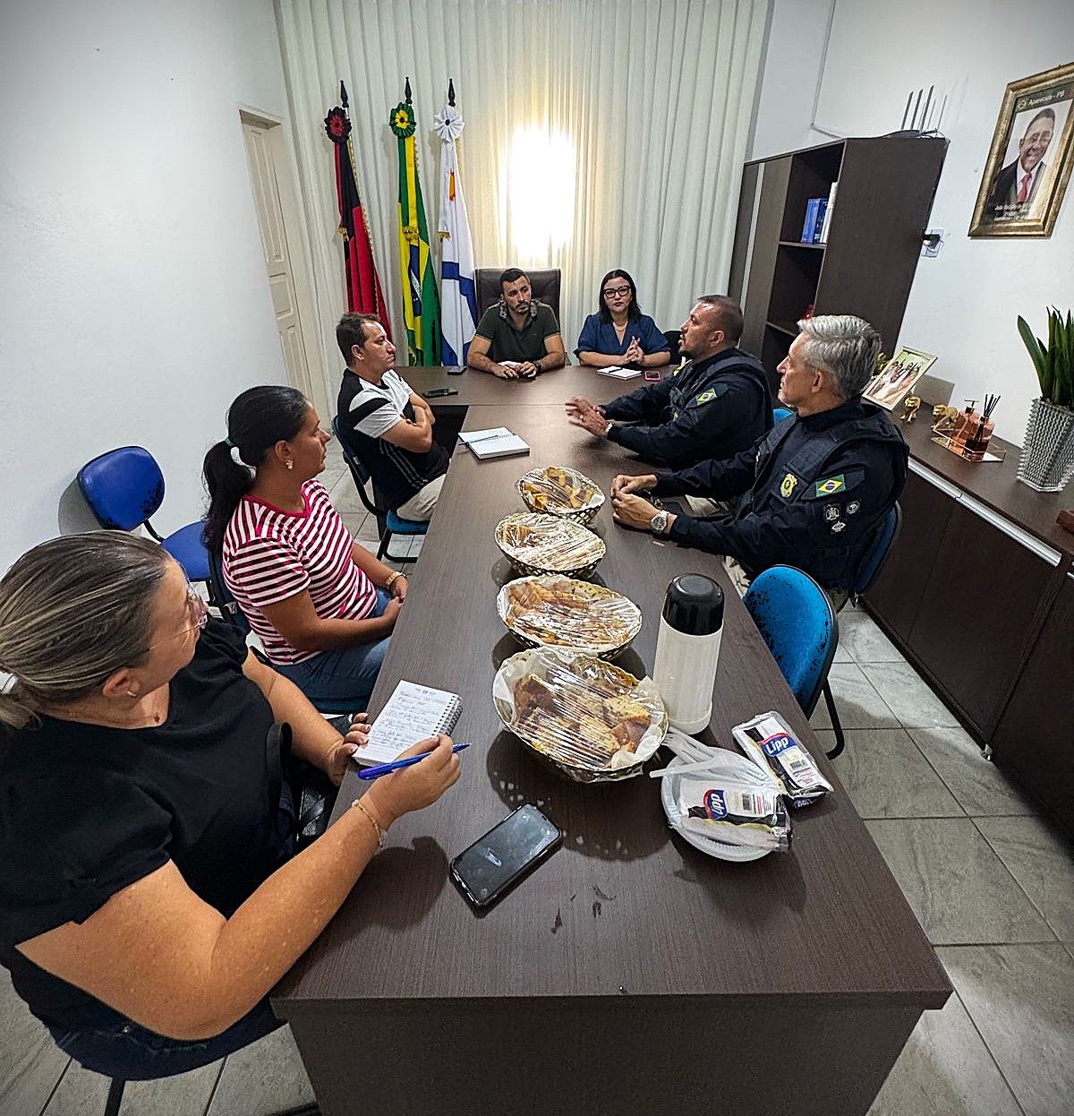 Prefeitura de Aparecida e PRF discutem ações para melhoria da segurança viária no município