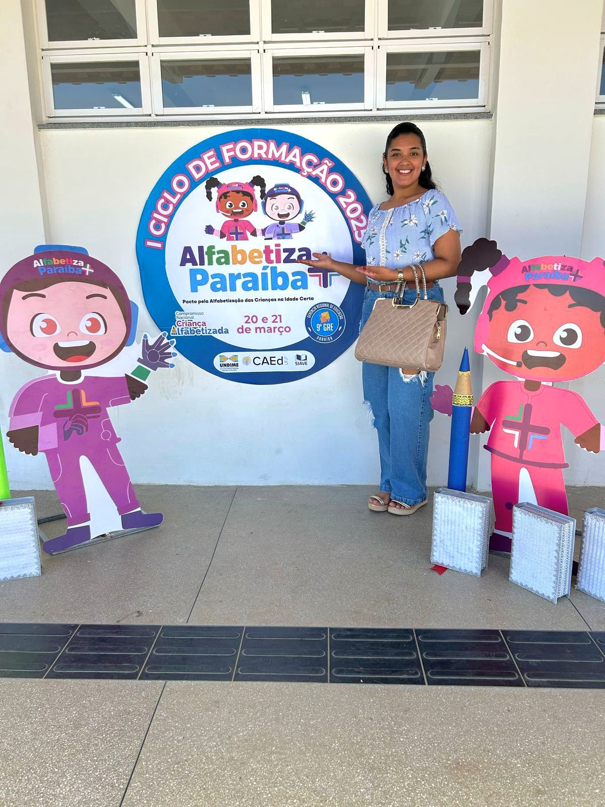 Representante da secretaria municipal de educação de Bernardino Batista participa de ciclo de formação 2025