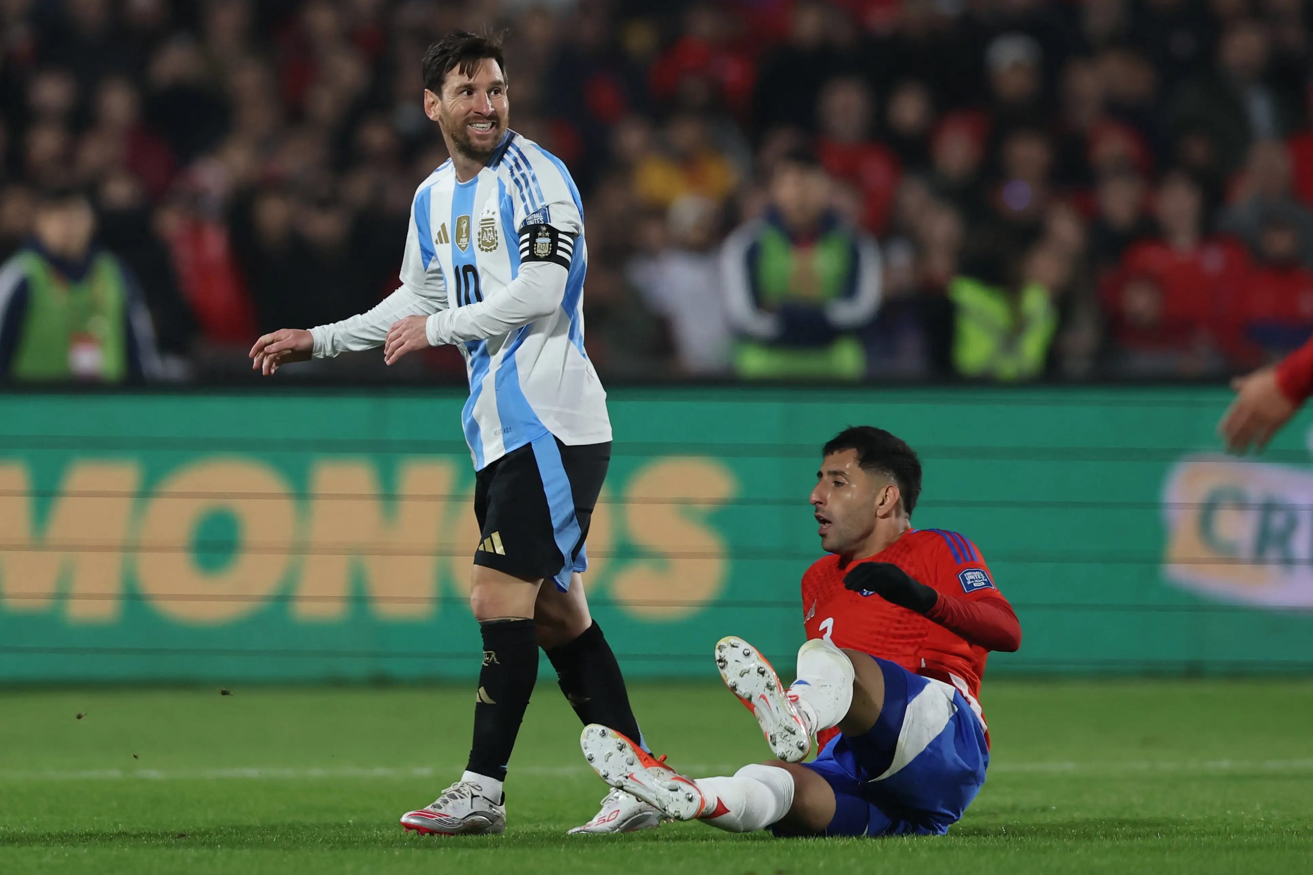 Com Messi, Argentina bate Chile e já garante a ponta das Eliminatórias