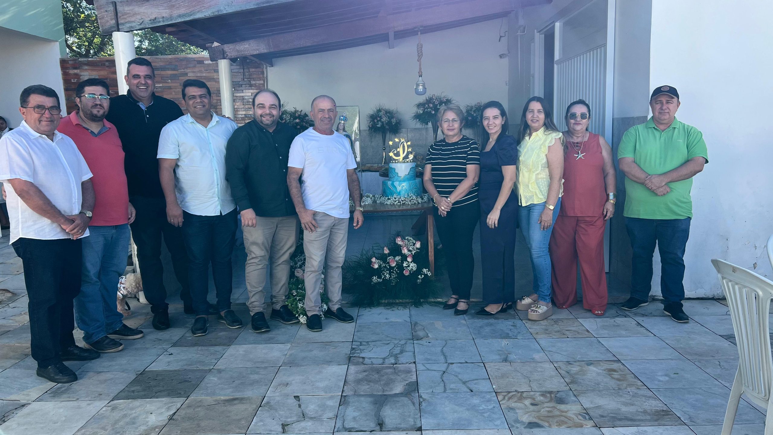 Amigos e correligionários celebram o aniversário da prefeita Leninha Romão