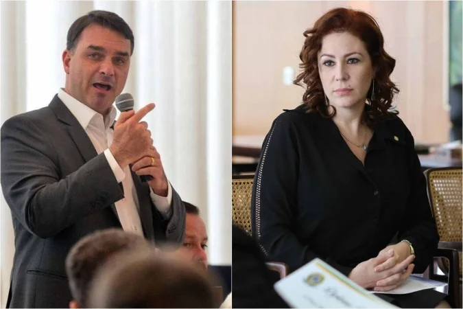 Flávio Bolsonaro diz que Zambelli cometeu crime, mas critica condenação