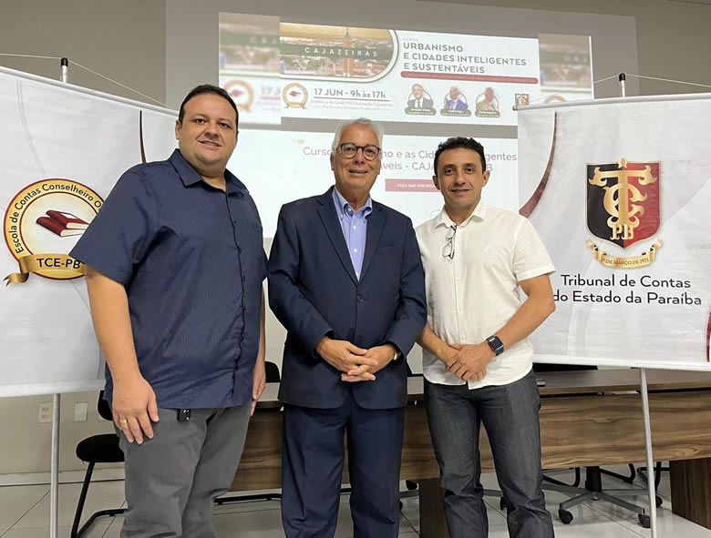 Triunfo participa de curso sobre Urbanismo e Cidades Sustentáveis promovido pelo TCE-PB em Cajazeiras