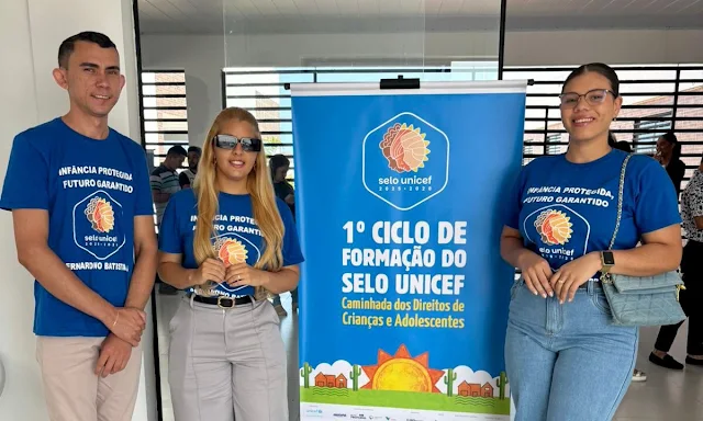 Bernardino Batista participa do 1º Ciclo de Formação Presencial do Selo Unicef 2025-2028