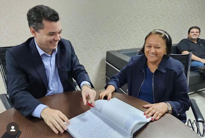 Fátima cumpre agenda na França e Walter assume governo até o dia 16