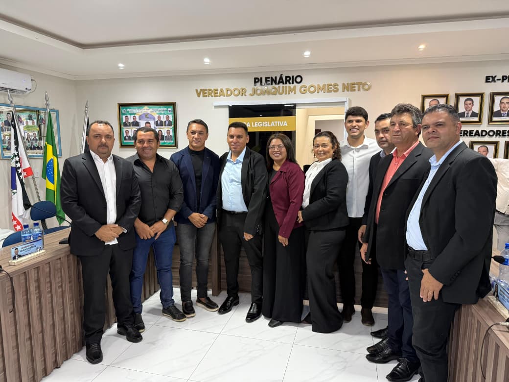Câmara de Bernardino Batista realiza sessão e empossa Idiamim Bernardino como o novo presidente