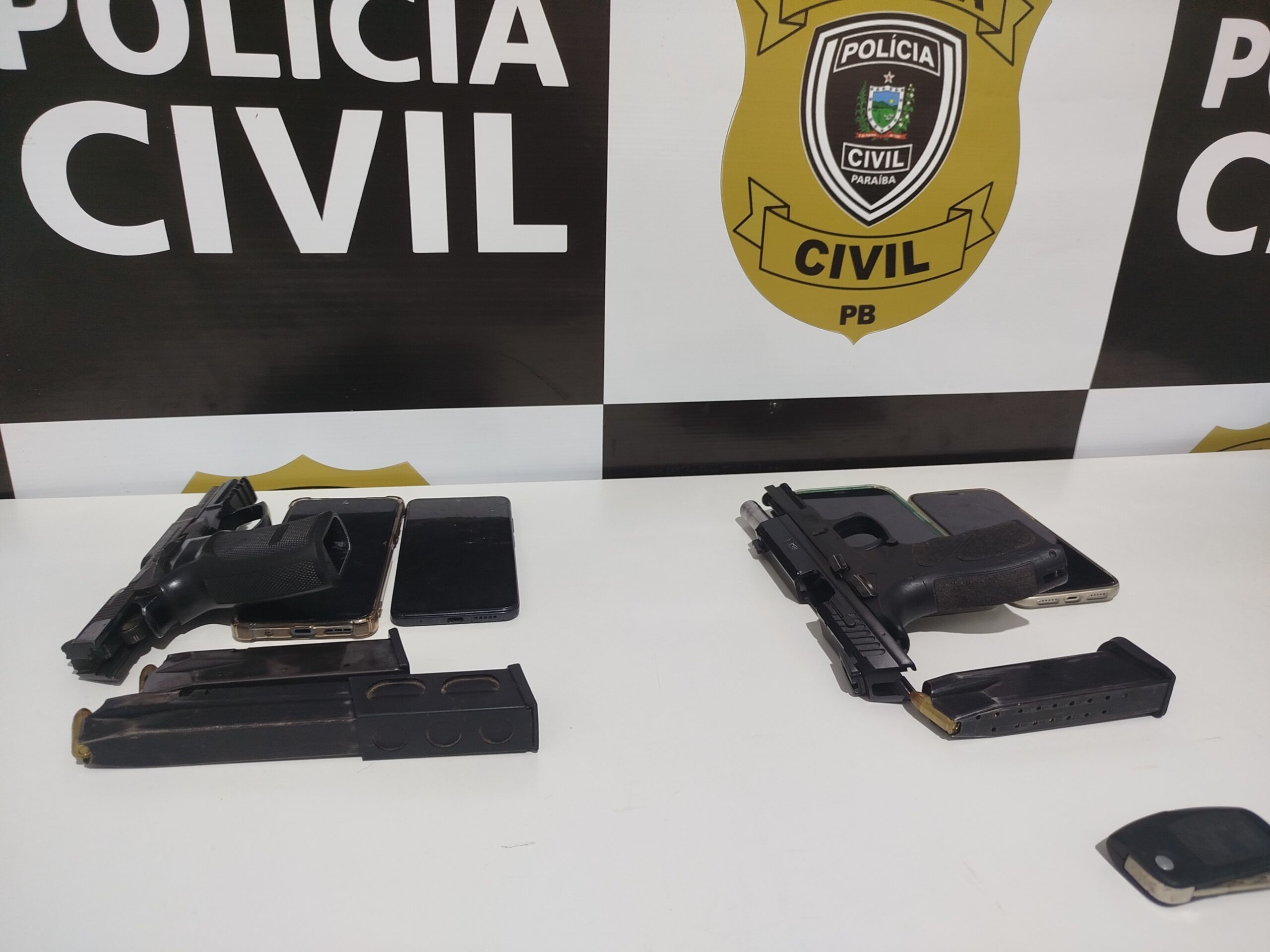 Suspeitos de integrar facção criminosa atuante na PB e no RN são presos pela Polícia Civil