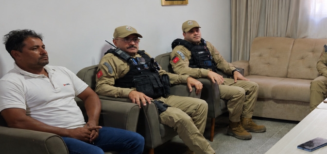 PM e Prefeitura de Bernardino Batista alinham segurança para o ForróPad 2026