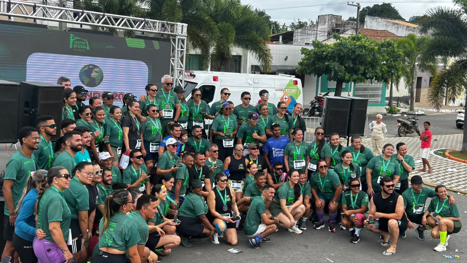 Corrida na serra movimenta Luiz Gomes e reúne atletas de toda a região