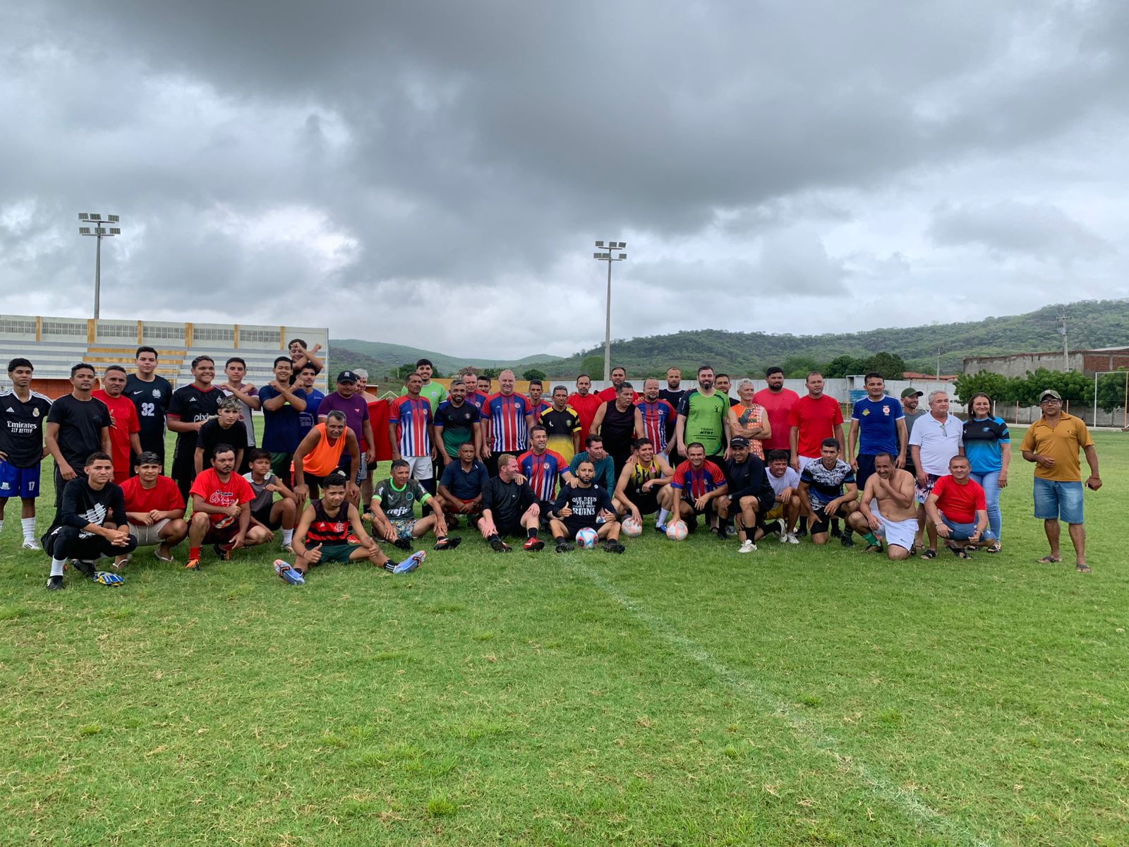 Tradicional partida de futebol e resenha no carnaval em Major Sales