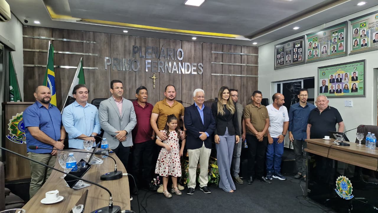Prefeito do Tututa lê mensagem anual e câmara de Luís Gomes inicia trabalhos legislativos