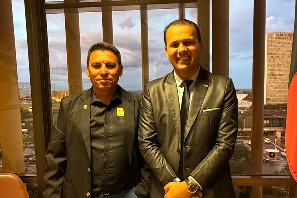 Prefeito de Bernardino Batista e presidente da Câmara cumprem agenda em Brasília