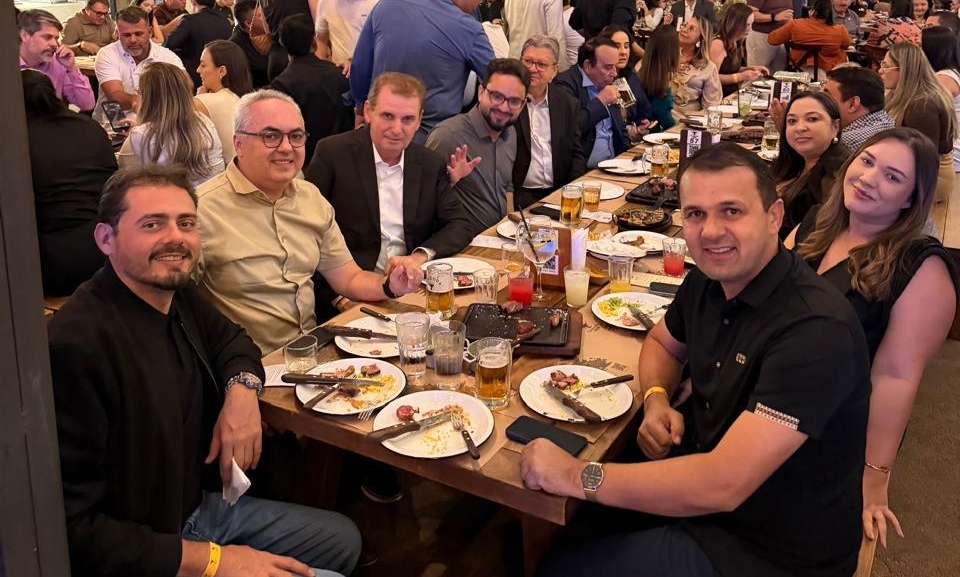 Prefeito Aldo Andrade participa de jantar promovido pela Famup em Brasília