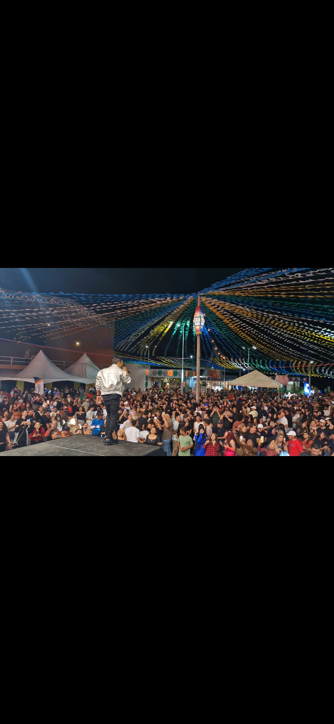 Moleca 100 vergonha, Biguinho show e Flávio pisada quente lotam praça pública no Forropad em Bernardino Batista
